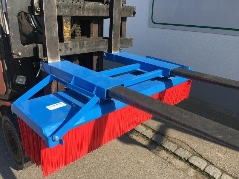 AROS-Kehrbesen / Schneebesen SLB150cm f. Staplergabel-Aufnahme,
