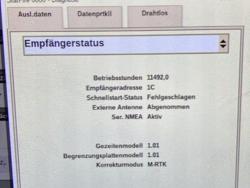 John Deere SF6000 SF3, M-RTK