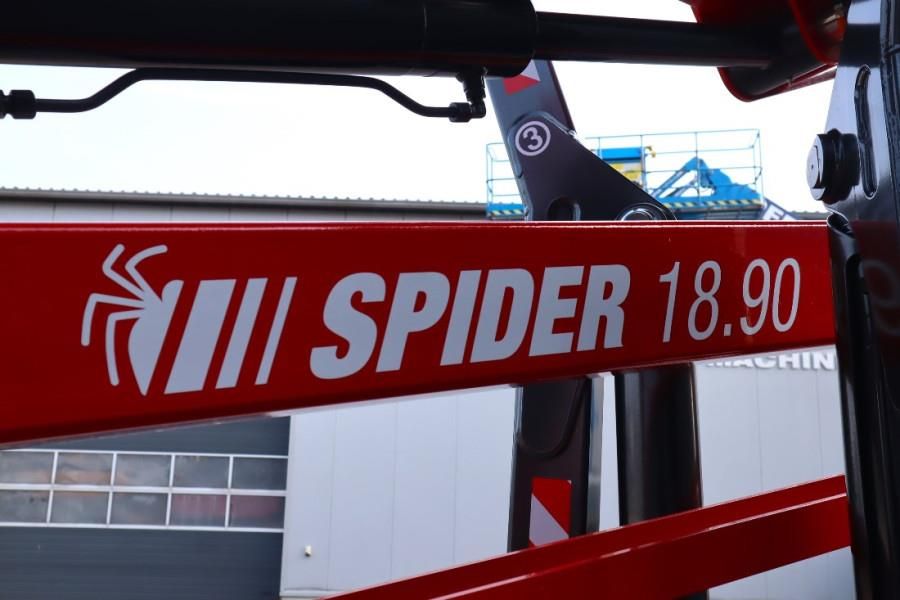 Platform Basket Spider 18.90 PRO CE Declaration, Valid inspection,