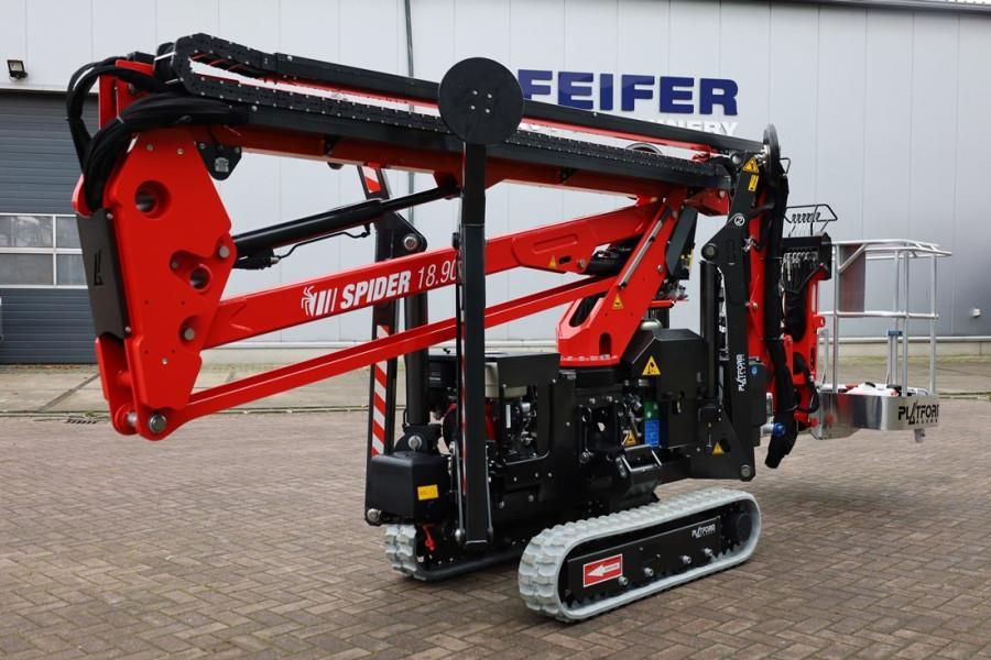 Platform Basket Spider 18.90 PRO CE Declaration, Valid inspection,