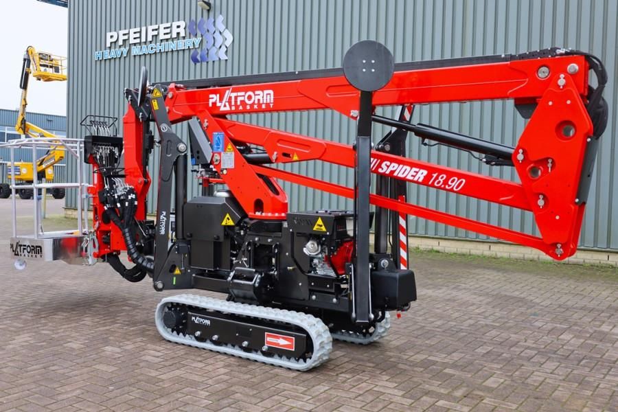 Platform Basket Spider 18.90 PRO CE Declaration, Valid inspection,