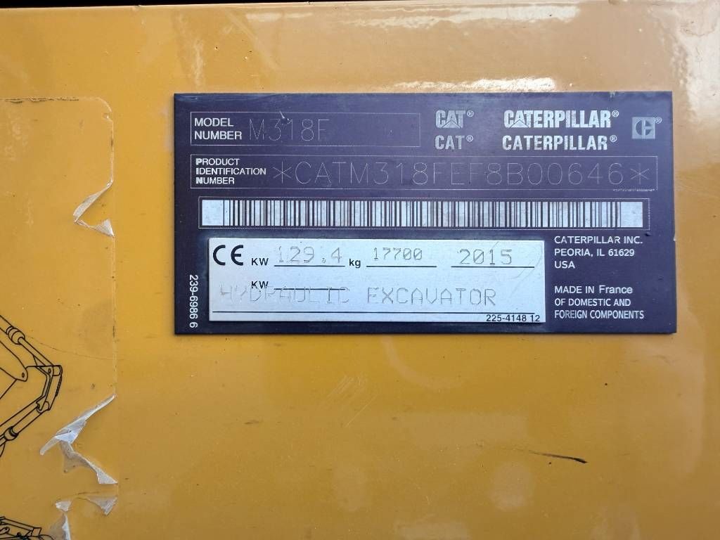 CAT M318F