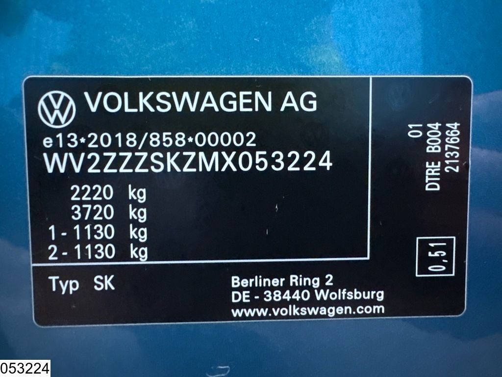 Volkswagen Combi 2.0 TDI Caddy EURO 6, 2.0 L, 102 PK, Manual transmission