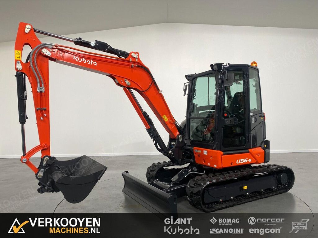 2025 Kubota U56-5 VK10477 Minigraver