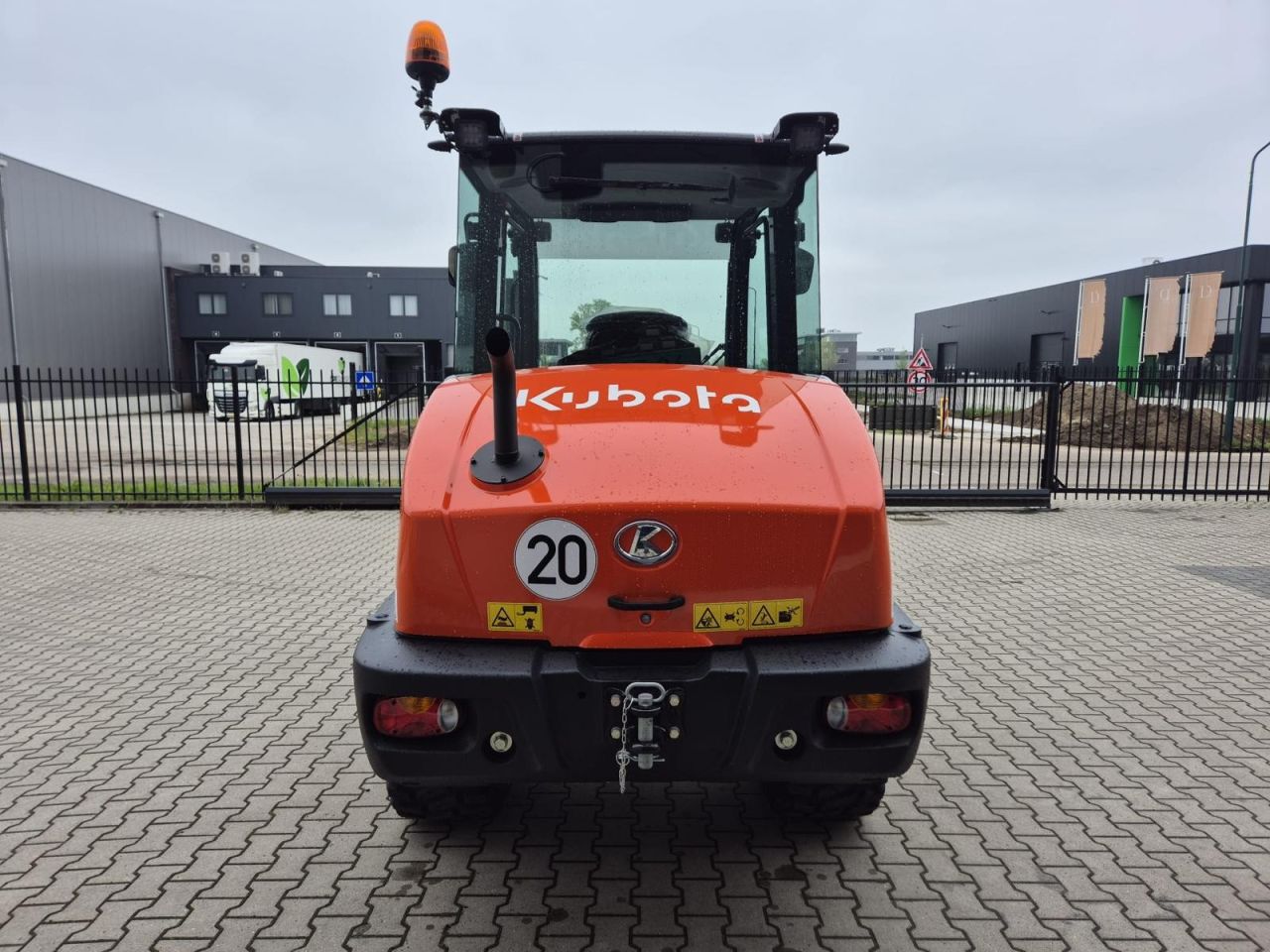 Kubota R090 wiellader - Airco - Snelwissel - Bak en Vork
