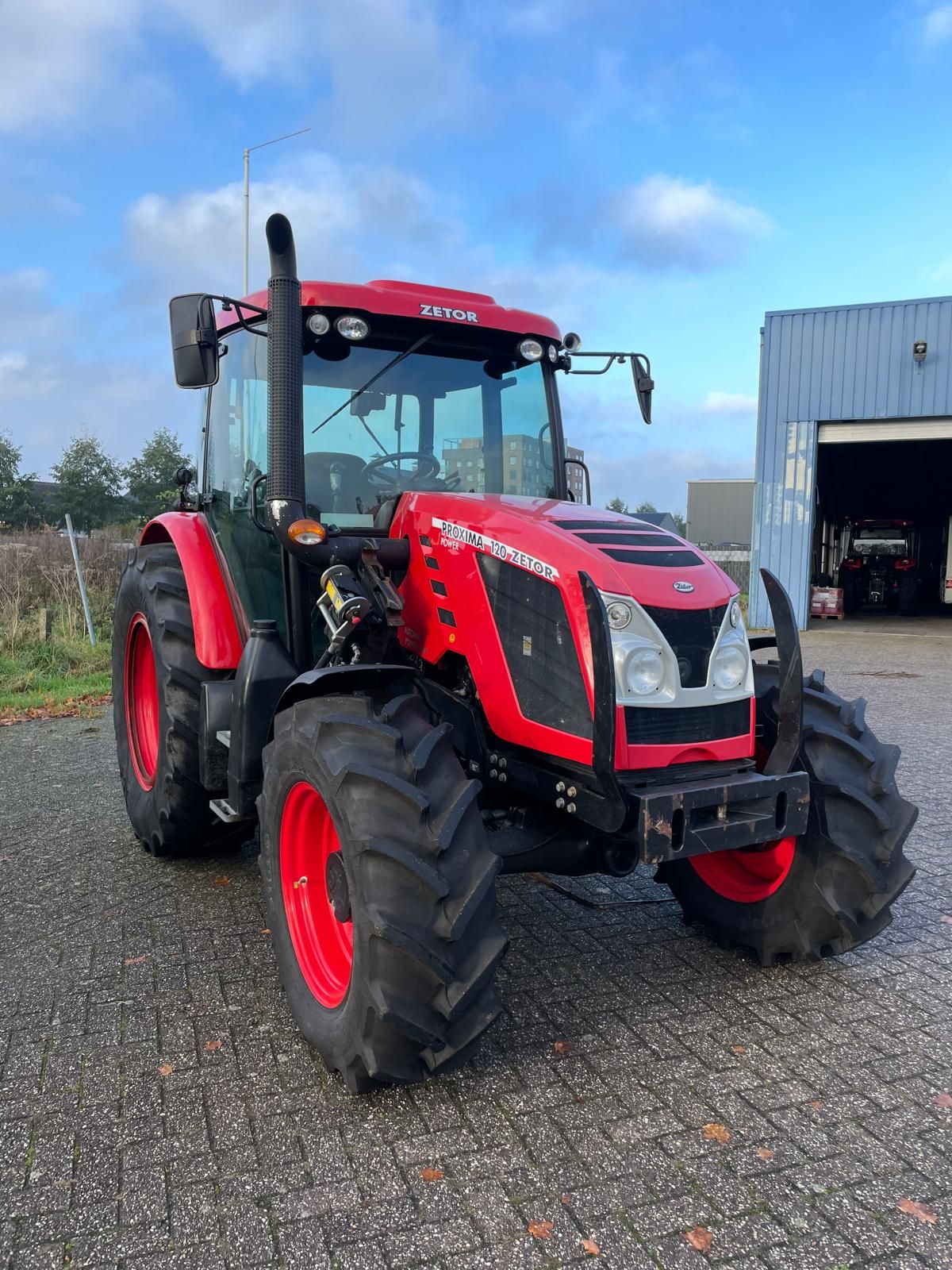 Zetor Proxima Power 120 - Traclift voorlader
