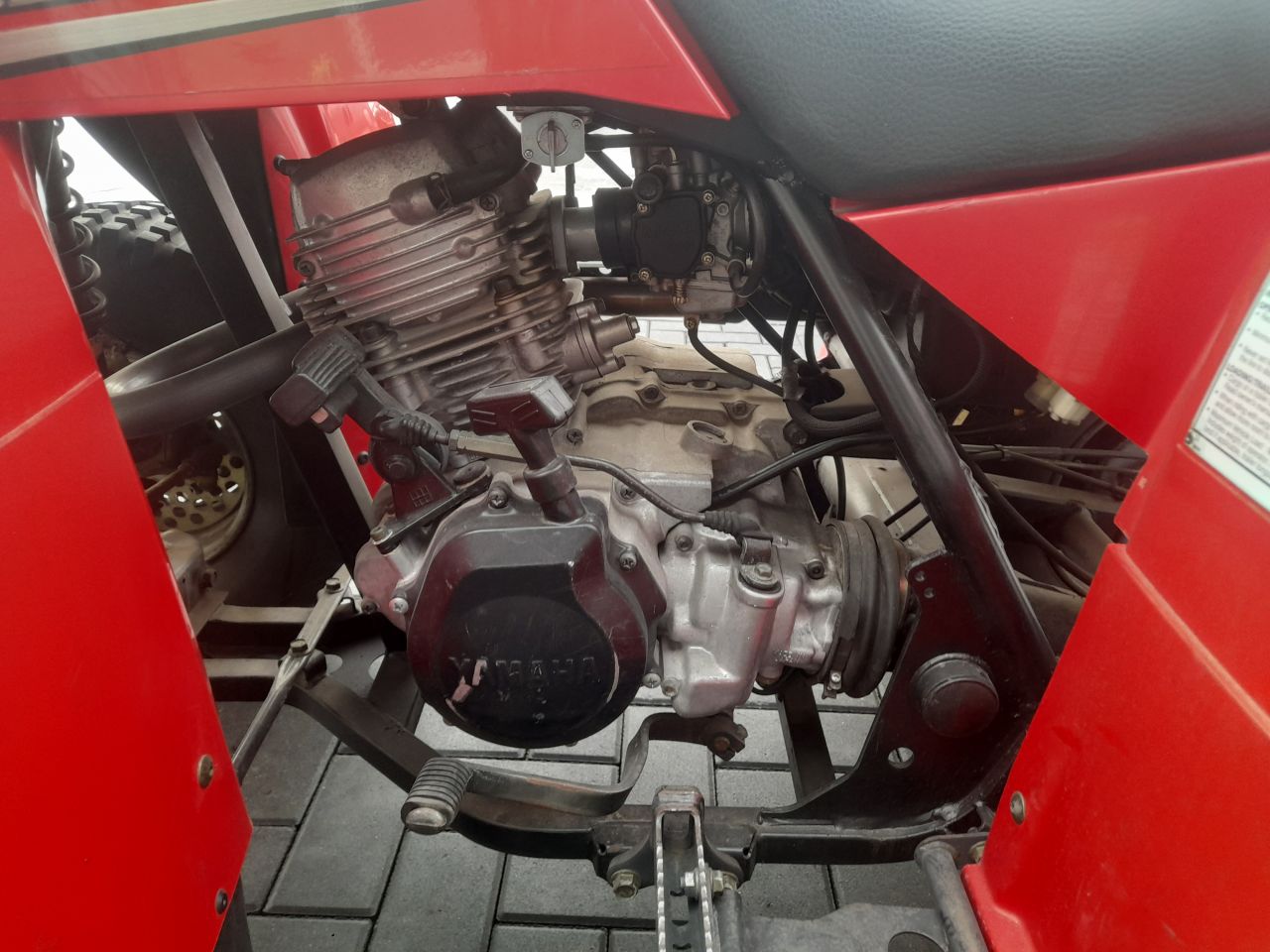 Yamaha Beartracker 250cc met autokenteken