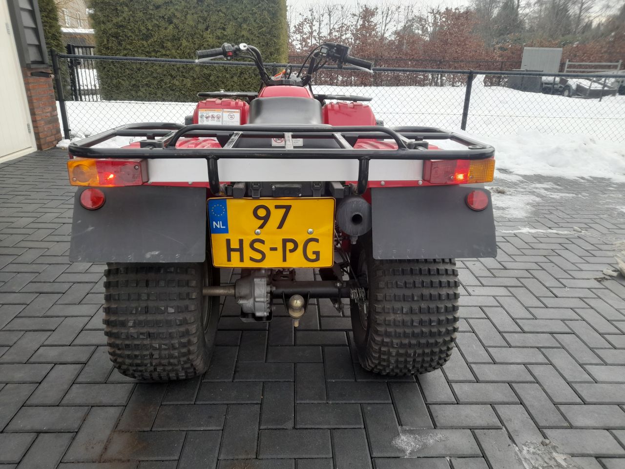 Yamaha Beartracker 250cc met autokenteken