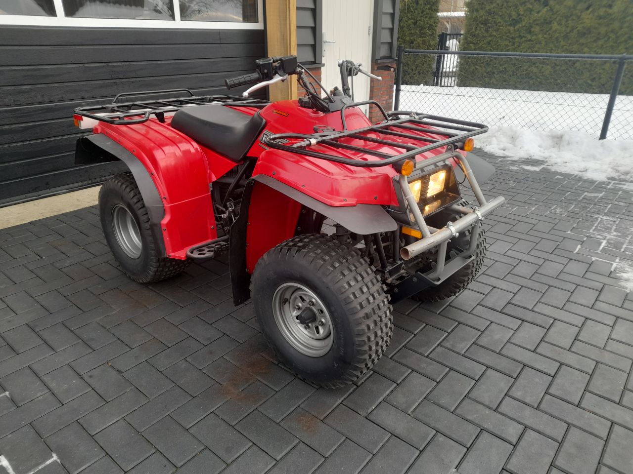 Yamaha Beartracker 250cc met autokenteken