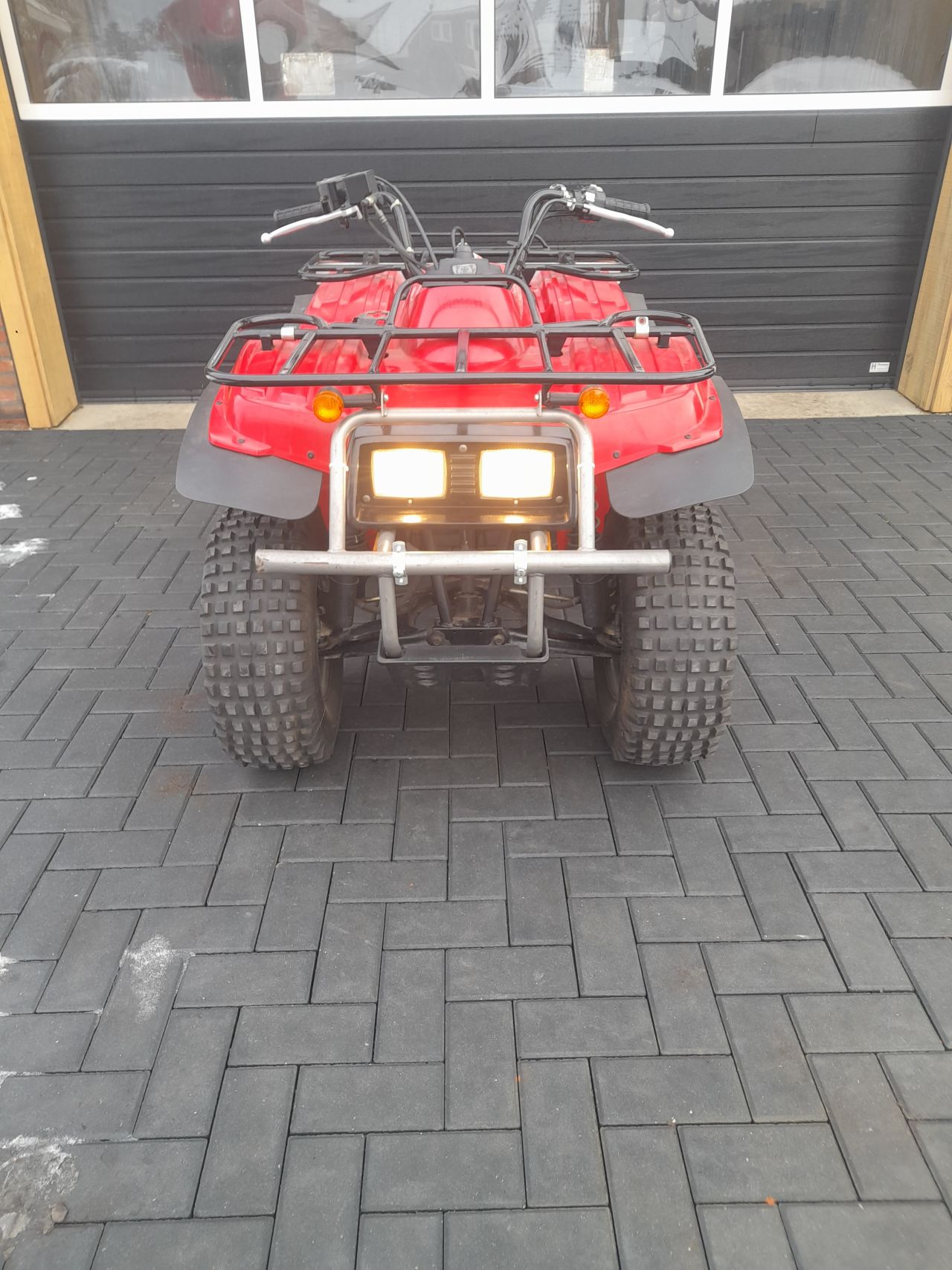 Yamaha Beartracker 250cc met autokenteken