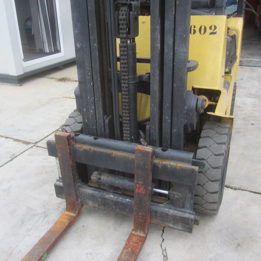 Hyster heftruck H 1.50XL, LPG-gas, triplo, side shift.