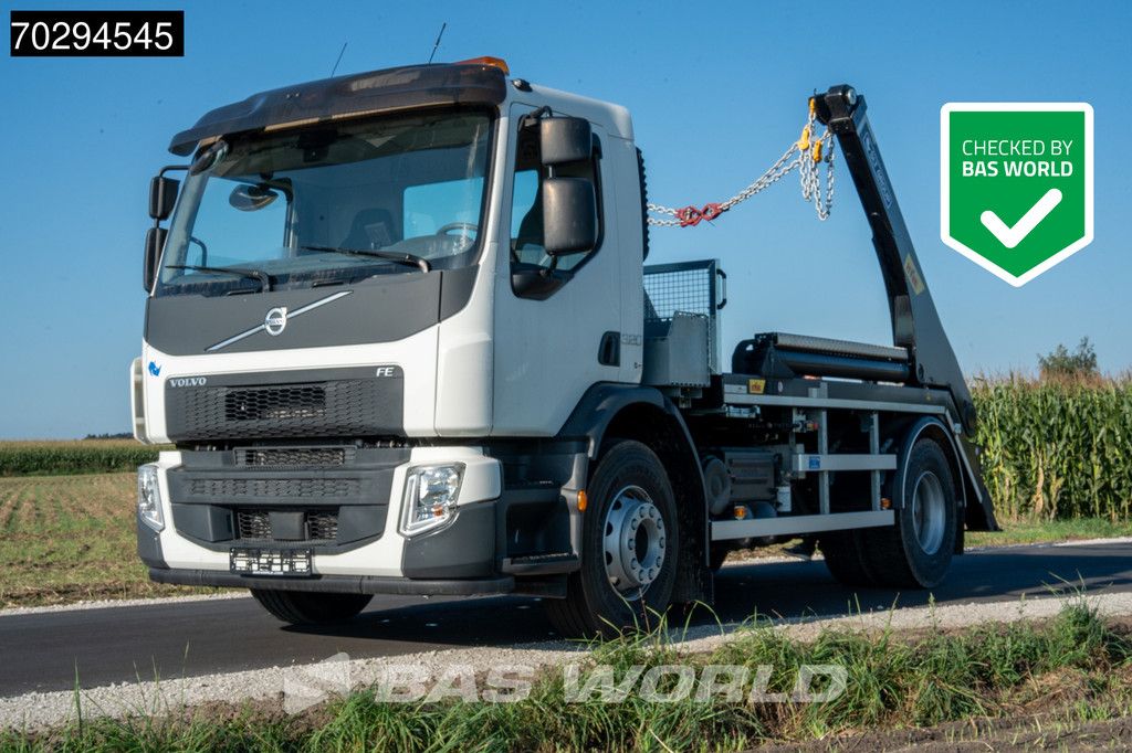 Volvo FE 320 4X2 NEW! HYVA NG 2012 TAXL Skiploader Absetzkipper Manual Euro 6