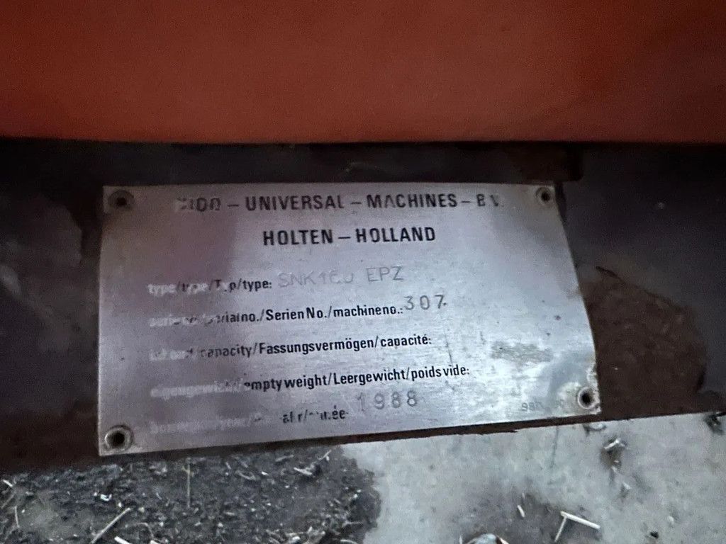 Nido 2100 Sneeuwschuif 2.10mtr werkbreedte