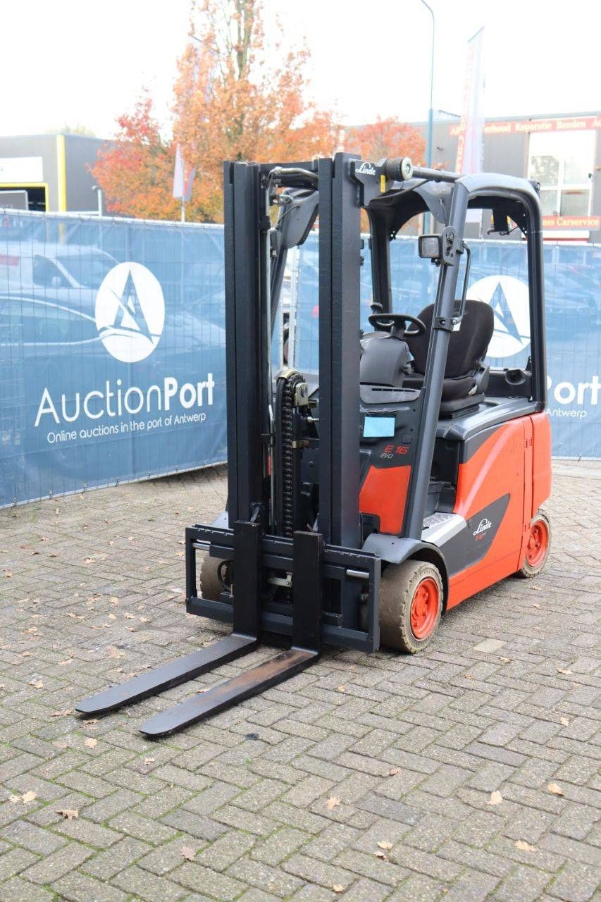 Heftruck Linde E16PH-02 Elektrisch 1600kg 2014