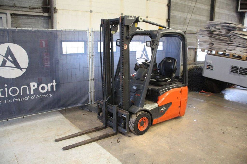 Gabelstapler Linde E14-02 EVO Elektro 1400kg 2014