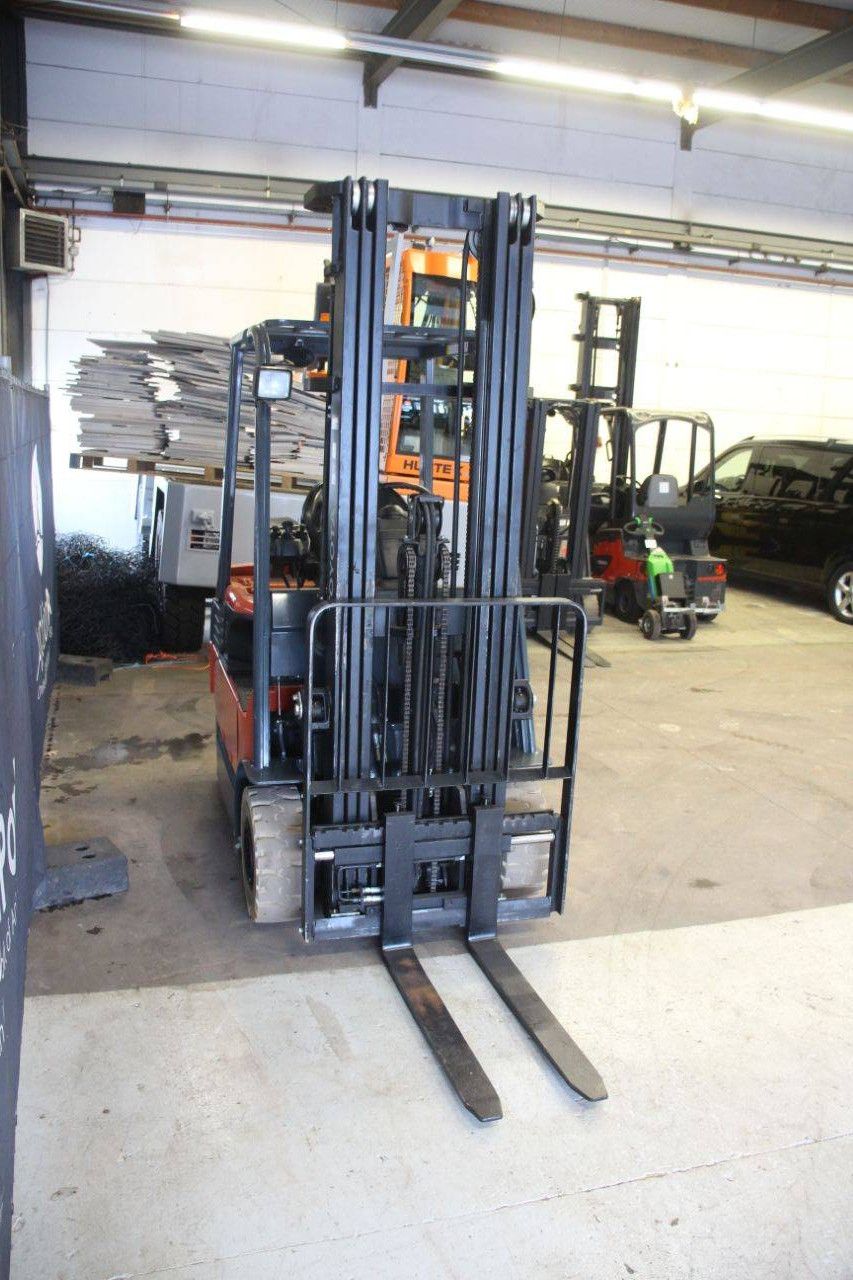 Toyota 7FBMF16 Elektro-Gabelstapler, 1360 kg, 6 m, Baujahr 2006