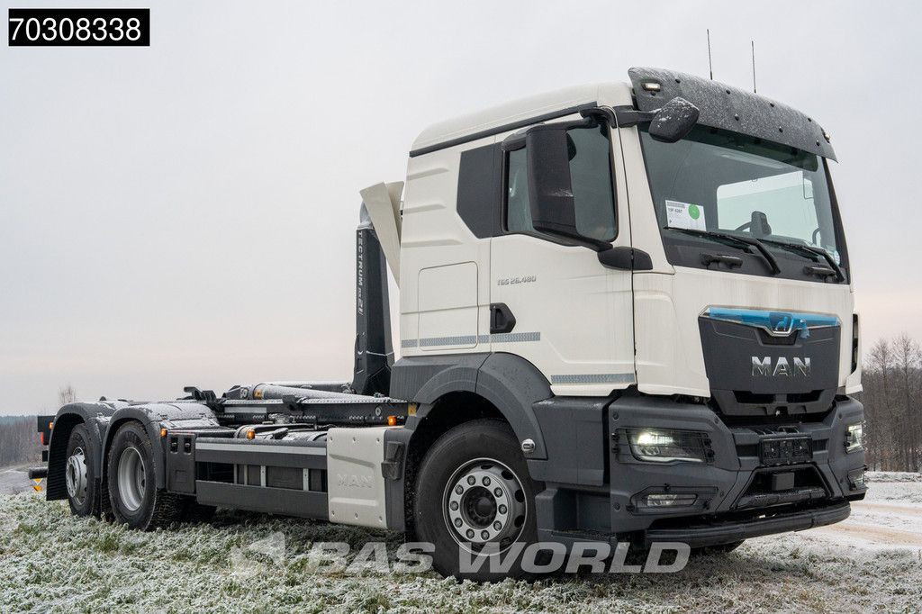 MAN TGS TGS 26.480 6X2 NEW! Meiler RS21-65 Abrollkipper Steering axle Sleeper cab Euro 6