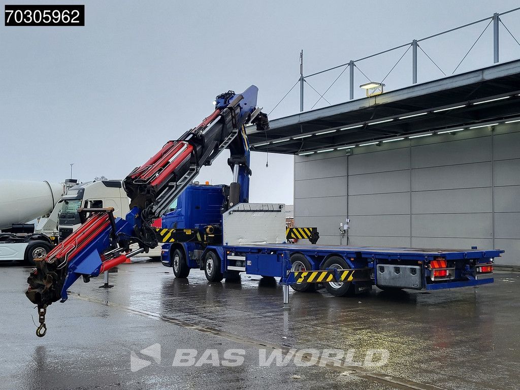 Scania R R420 8X2 Palfinger PK100002 Crane Kran + PJ170 JIB Lift Axle Euro 4