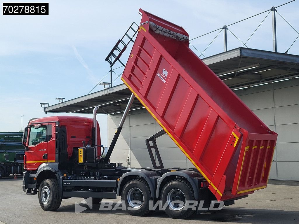 MAN TGS 33.400 6X4 NEW! 16m3 Wielton tipper Manual body heating Big-Axle Euro 5