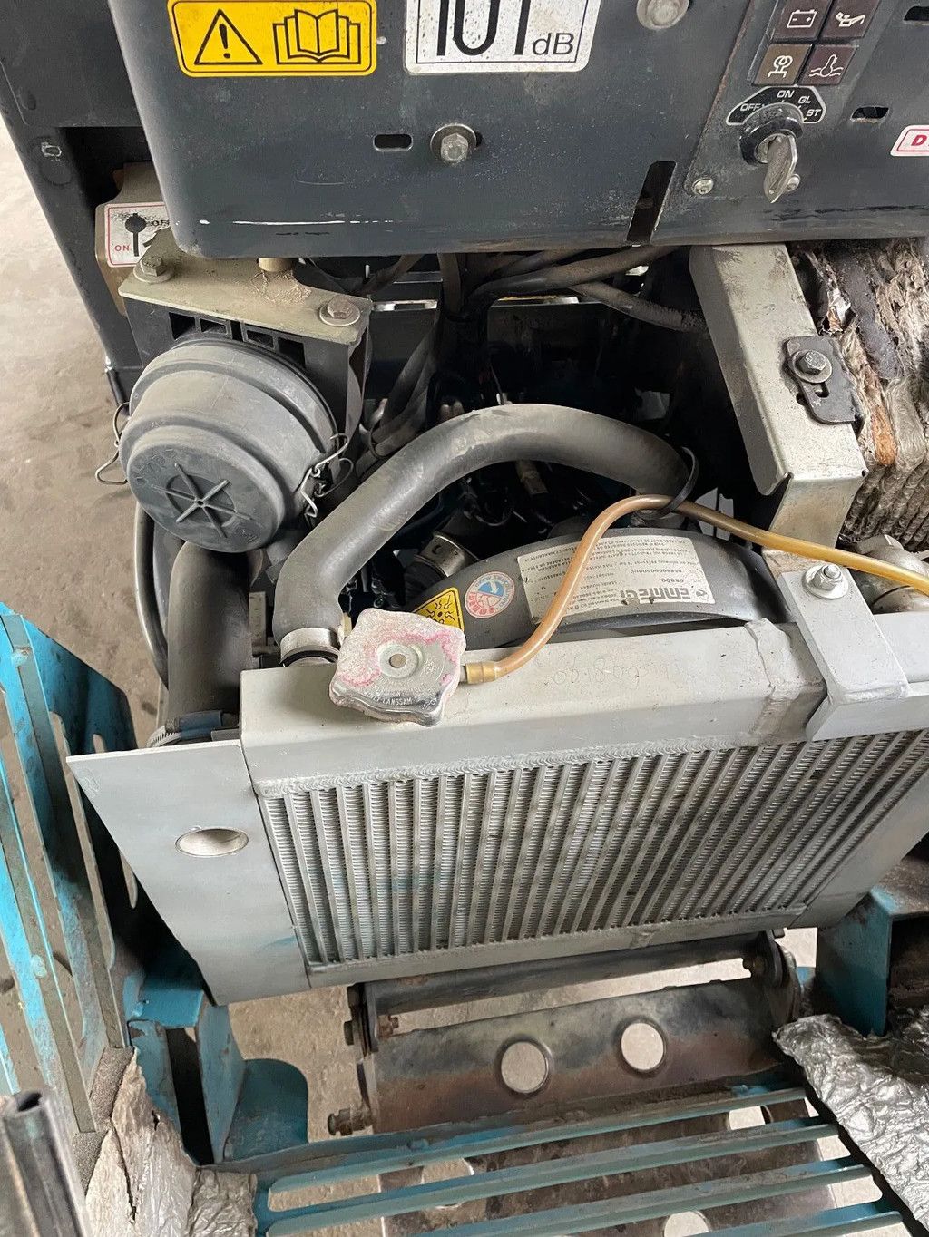 Messersi Kubota diesel rupsdumper