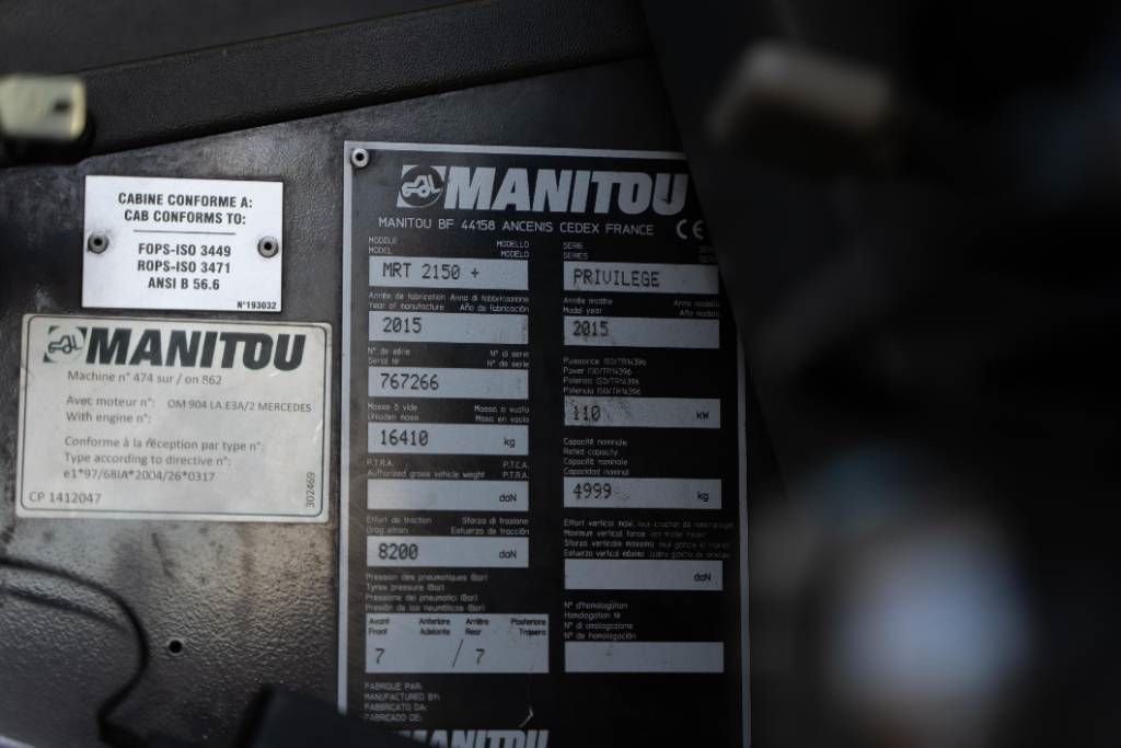Manitou MRT 2150