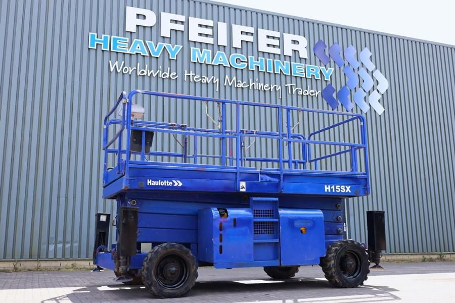 Haulotte H15SX Diesel, 4x4 Drive 15 Working Height, 500kg C