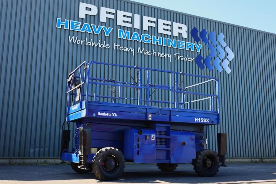 Haulotte H15SX Diesel, 4x4 Drive 15 Working Height, 500kg C