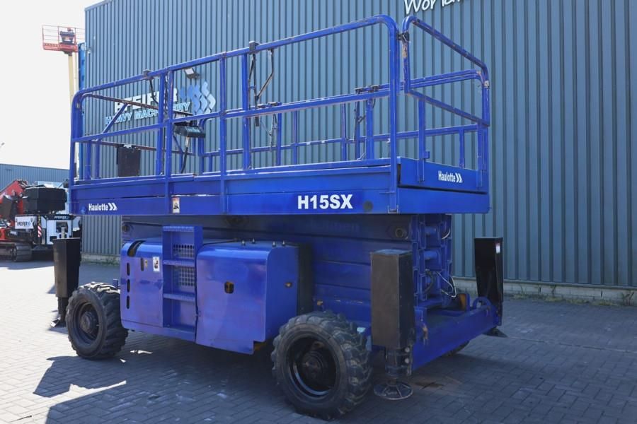 Haulotte H15SX Diesel, 4x4 Drive 15 Working Height, 500kg C