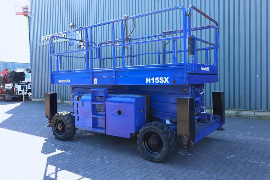 Haulotte H15SX Diesel, 4x4 Drive 15 Working Height, 500kg C