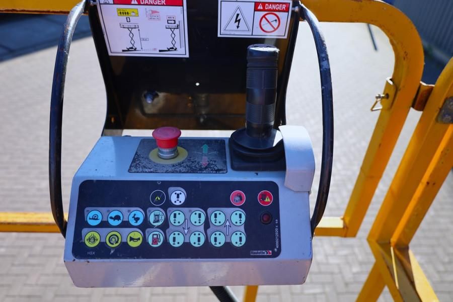 Haulotte H15SXL Diesel, 4x4 Drive, 15m Working Height, 500k