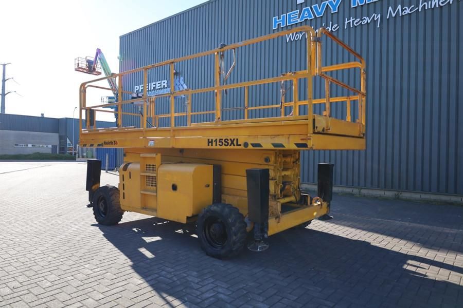 Haulotte H15SXL Diesel, 4x4 Drive, 15m Working Height, 500k
