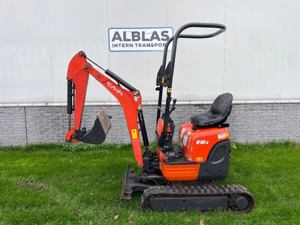 Kubota Minigraver U10-3 in nette staat