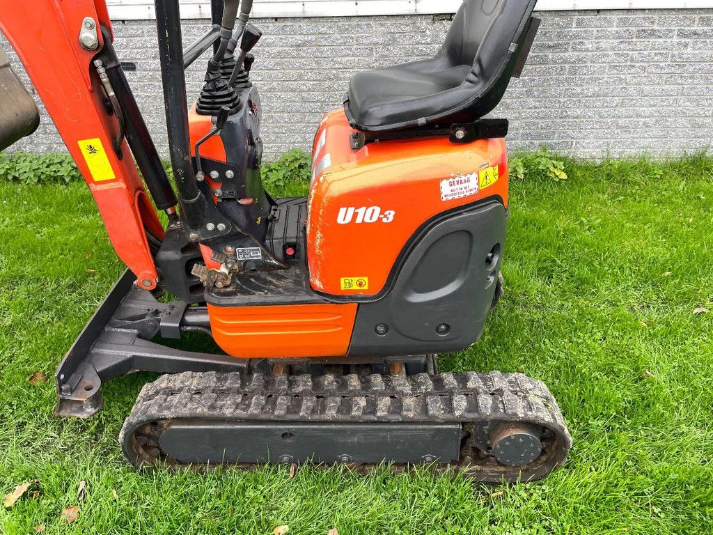 Kubota Minigraver U10-3 in nette staat