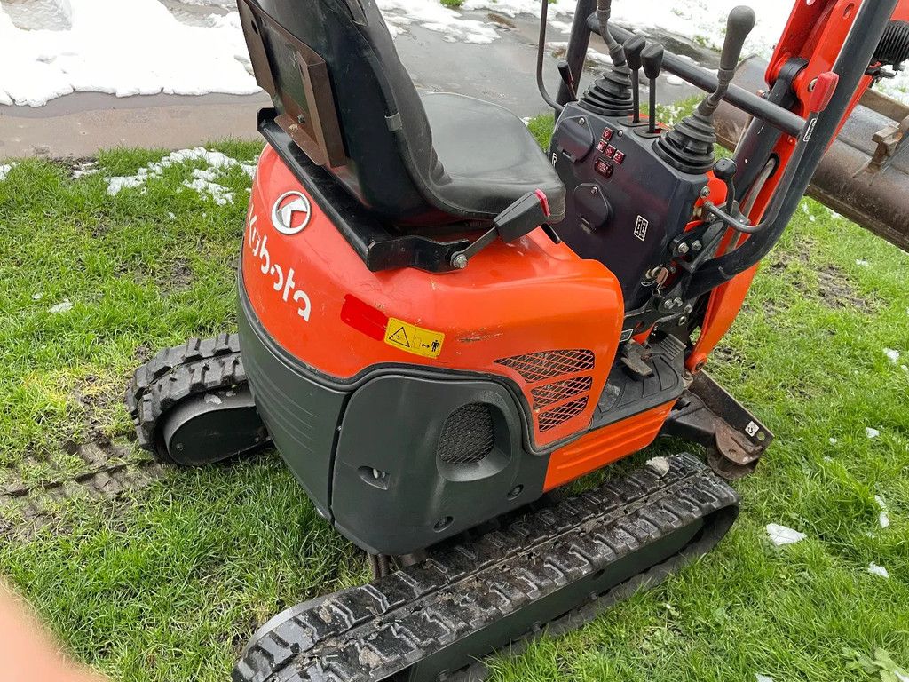 Kubota U10-3 minigraafmachine van 2019