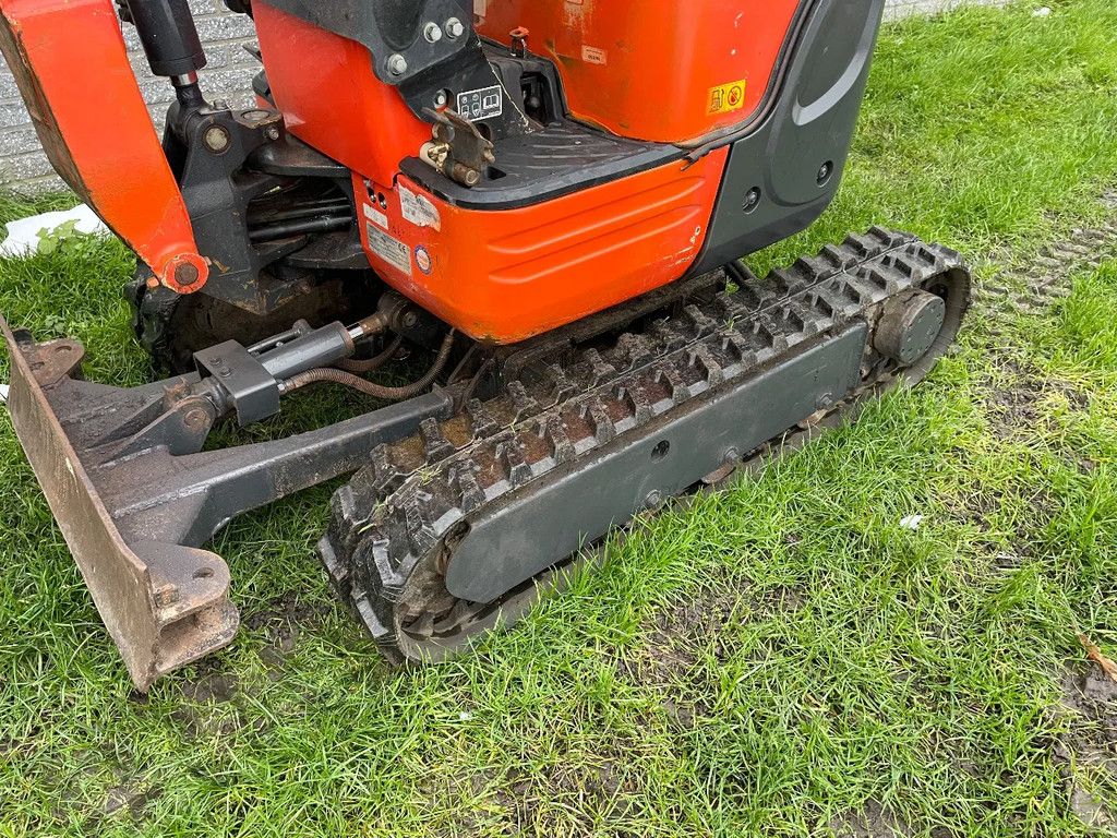 Kubota U10-3 minigraafmachine van 2019