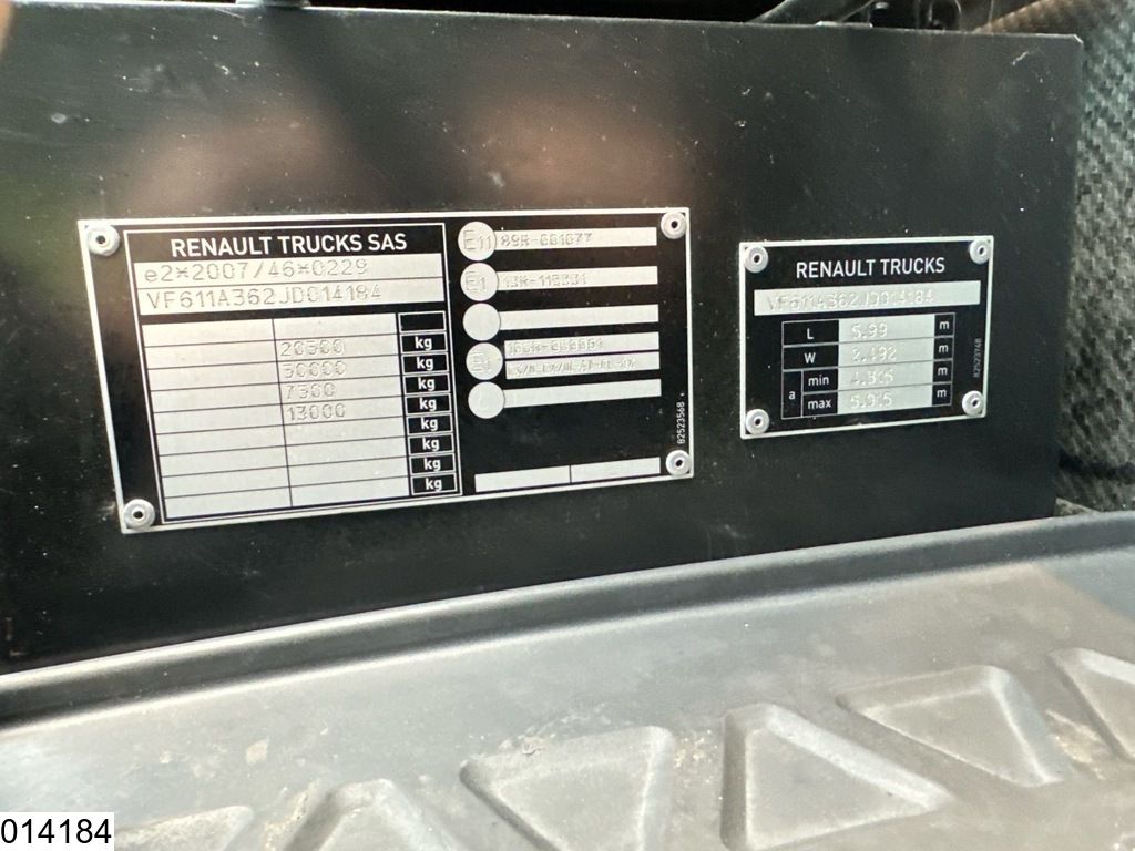 Renault T 480 EURO 6, PTO