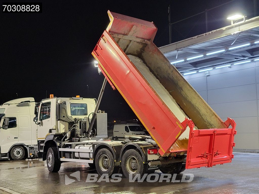 DAF CF CF 480 6X4 Tractorhead + 12m3 AJK tipper wechselsystem Steelsuspension Big-Axle Euro 6