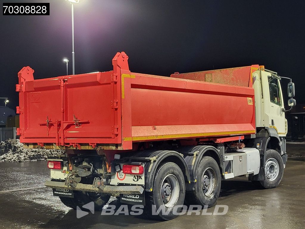 DAF CF CF 480 6X4 Tractorhead + 12m3 AJK tipper wechselsystem Steelsuspension Big-Axle Euro 6