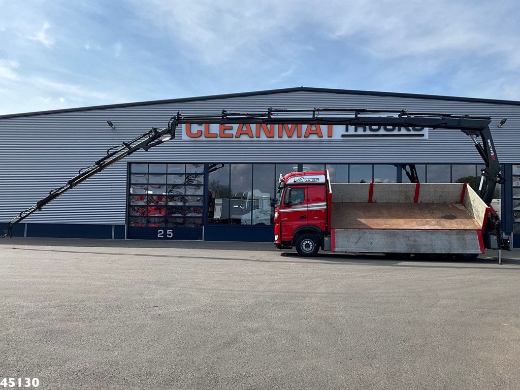Mercedes-Benz Arocs 3263 8x4 Euro 6 Hiab 37 Tonmeter laadkraan + Fly-Jib
