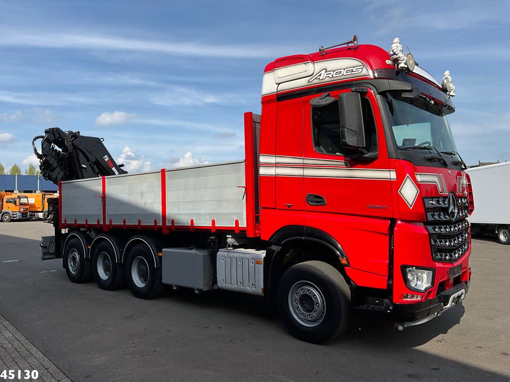 Mercedes-Benz Arocs 3263 8x4 Euro 6 Hiab 37 Tonmeter laadkraan + Fly-Jib