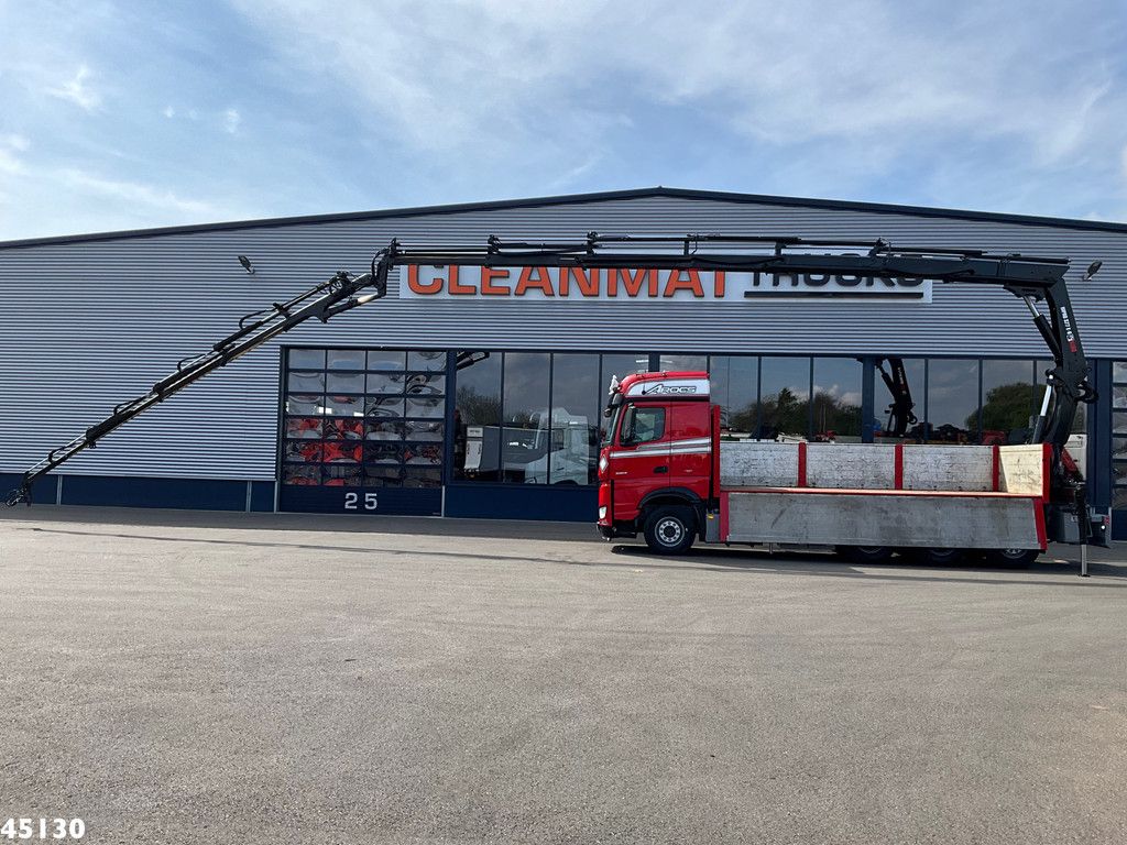 Mercedes-Benz Arocs 3263 8x4 Euro 6 Hiab 37 Tonmeter laadkraan + Fly-Jib