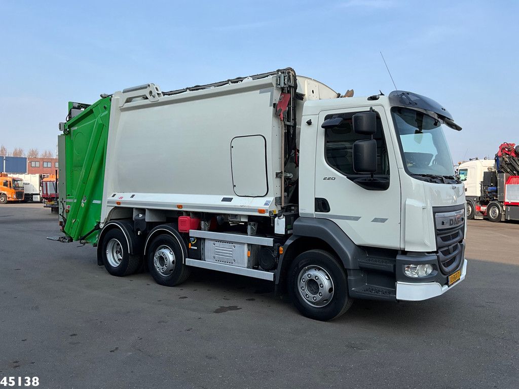DAF FAG LF 220 Euro 6 Terberg Olympus 14m³ Just 122.749 km!