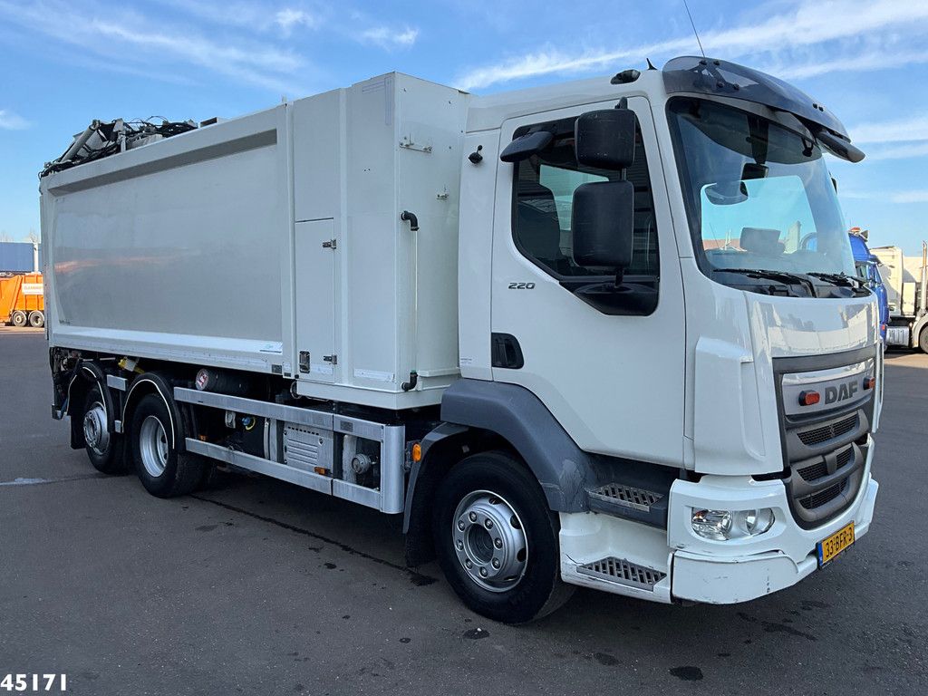 DAF FAN LF 220 Euro 6 Bekker LaGram Glaswagen