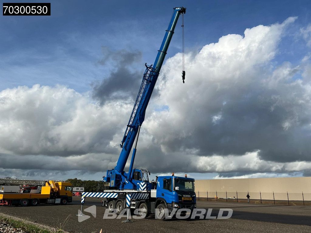 Scania P P450 8X4 Palfinger/SANY SPC500E Telescopic Crane Retarder Navi Automatic Euro 6