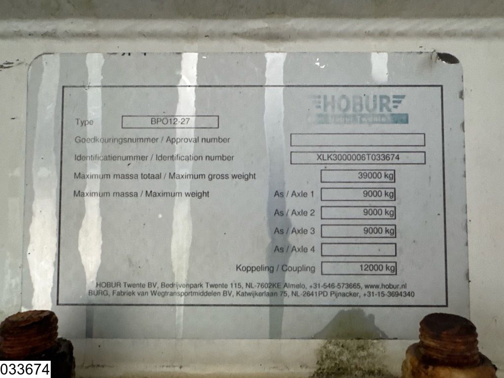 Burg Gas 50600 Liter, LPG GPL gas tank, Gaz, 1 Compartment
