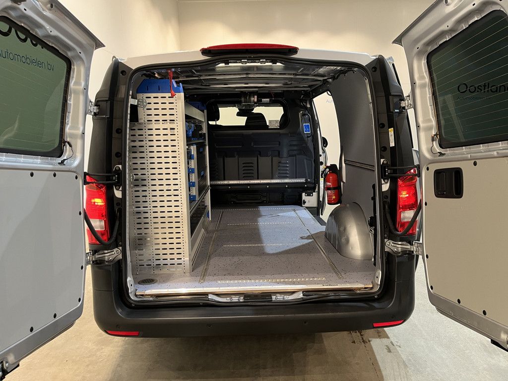 Mercedes-Benz Vito 116 CDI Lang Automaat RWD / Servicebus / Sortimo Inrichting / Euro 6 / Airco / CarPlay / Camera / Cruise Control / Lier / Navigatie / 3-Zits / 34.000 KM !!