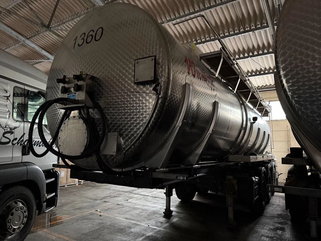 D-TEC WIENHOFF 30.000L Edelstahl Tierfutter/Gülleauflieger/Guelle 6m3 Vogelsang pomp Top