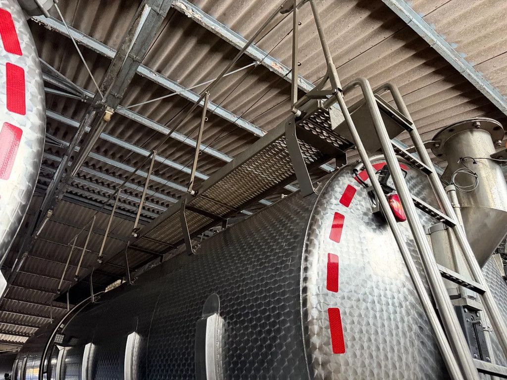 D-TEC WIENHOFF 30.000L Edelstahl Tierfutter/Gülleauflieger/Guelle 6m3 Vogelsang pomp Top