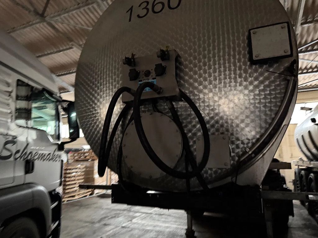 D-TEC WIENHOFF 30.000L Edelstahl Tierfutter/Gülleauflieger/Guelle 6m3 Vogelsang pomp Top