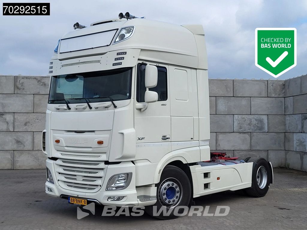 DAF XF 480 4X2 NL-Truck Retarder 2xTanks Standairco Navi ACC Euro 6